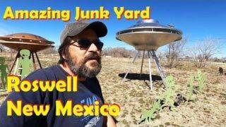 Amazing Junk Yard in Roswell New Mexico – Classic Cars – UFO's & Aliens