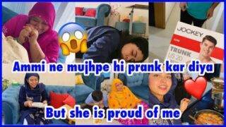 Finally i did it | Ammi did PRANK on me 😱 | unboxing | ibrahim family | vlog