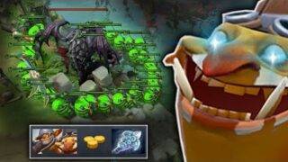 How real man play techies!! WTF One Shot Roshan — Wind Waker Bully Divine Rank..