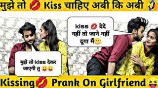 Kissing💋 Prank On Sweetheart Girlfriend || Priya Rathore || Prank Gone 💋 Kissing || Ft.Priya Rathore