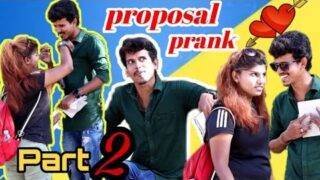 Rich Girl proposal prank – Gone wrong | Love prank | Tamil prank | orange Mittai | Vj praba |