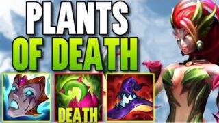 WTF?! ZYRA PLANTS CAN LEGIT 1V9 WITH THIS MAX DAMAGE BUILD – League of Legends