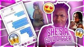 YNW MELLY "4 REAL" SONG LYRIC PRANK ON EX!| SHE'S A GOLD DIGGER!😱